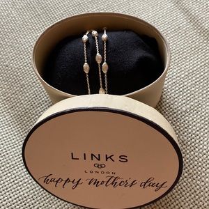 3 strand sterling sliver Links of London bracelet